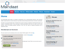 Tablet Screenshot of mandaatassuradeuren.nl